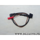 Cable universel adaptateur commande au volant poste radio autoradio JVC Connects2 CTJVC2LEAD