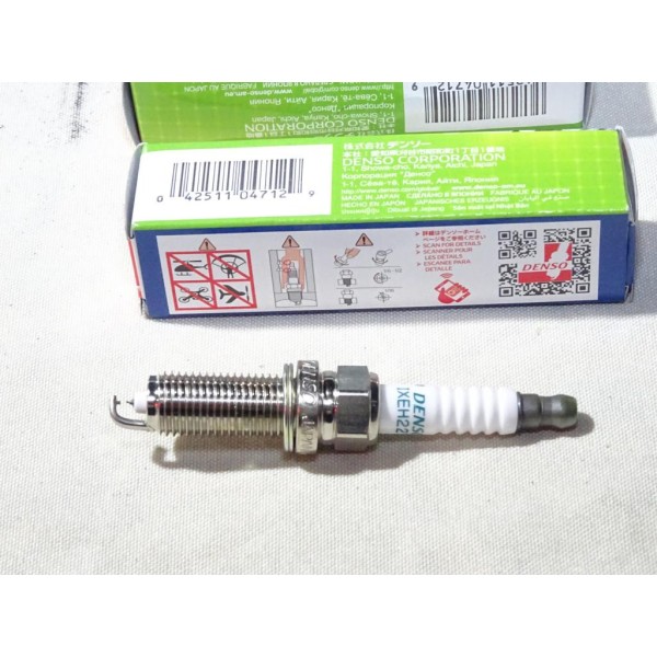 Lot 2 bougies allumage iridium Denso IXEH22TT 4712 pour renault megane 4 IV captur dacia duster lodgy daihatsu charade honda acc