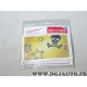 Autocollant sticker decoration tete de mort Cadox 140009
