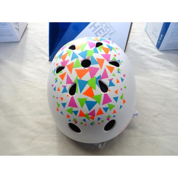 Casque de velo trottinette helmet urban radical blanc orange Polisport 8741100001 