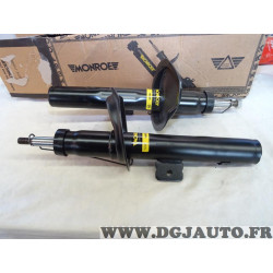 Jeu 2 amortisseurs de suspension avant Monroe 16439 pour peugeot 206 206+