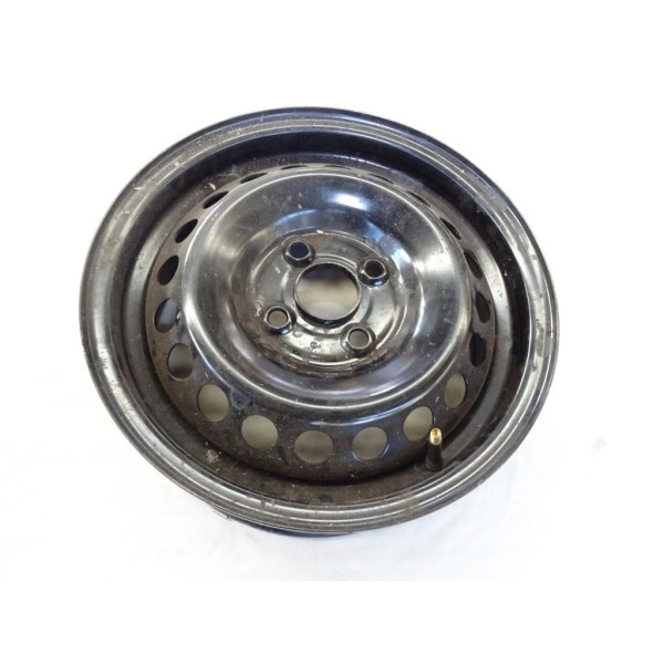 Jante tole acier 5.5x14 4x100 ET47 14" 14 pouces (oxydation) Alcar 5335 pour hyundai accent i10 i20 kia picanto mazda 2 opel agi