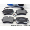 Jeu 4 plaquettes de frein arriere montage lucas Delphi LP2249 pour audi A4 A5 A6 A7 porsche macan