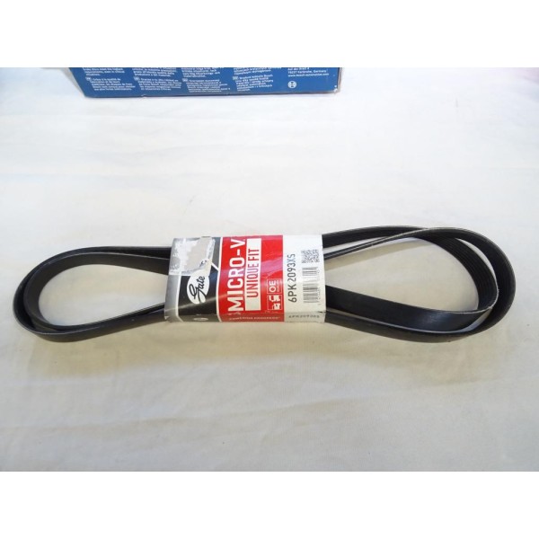 Courroie accessoire Gates 6PK2093XS pour chevrolet lacetti nubira epica cruze daewoo tosca honda civic 9 IX FK 