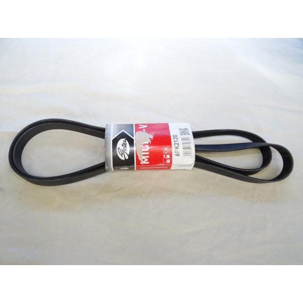 Courroie accessoire Gates 6PK2120 pour cadillac BLS daewoo musso korando ford mondeo 2 II cougar focus 1 lexus GS mercedes class