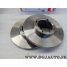 Jeu 2 disques de frein avant plein 236mm diametre Brembo 08.7822.10 pour daewoo chevrolet matiz spark M200 M250