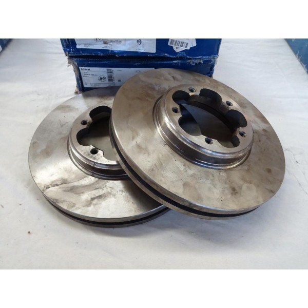 Jeu 2 disques de frein avant ventilé 288mm diametre Bosch BD2121 0986479A49 pour ford tourneo transit V362 V363 (trace présentat