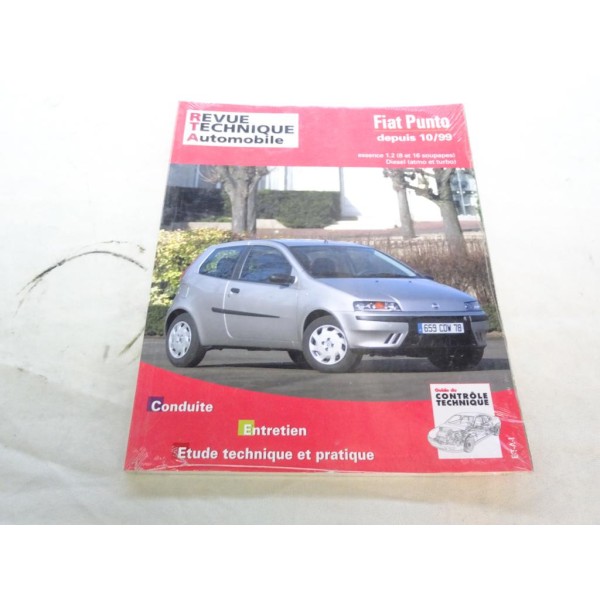 RTA revue technique automobile livre documentation entretien conduite etude technique CIP 739.1 pour fiat punto 2 II 1.2 essence