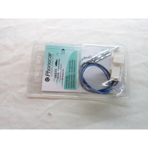 Adaptateur fiche connection faisceau antenne radio autoradio Phonocar 08555 pour toyota partir de 2009 subaru trazy outback lega