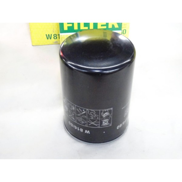 Filtre à huile Mann filter W816/80 pour daihatsu rocky wildcat mitsubishi colt 2 II L300 space wagon lancer pajero galant 4 5 IV