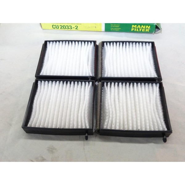 Jeu 2 filtres habitacle interieur Mann filter CU2033-2 pour mazda 5 323 626 premacy