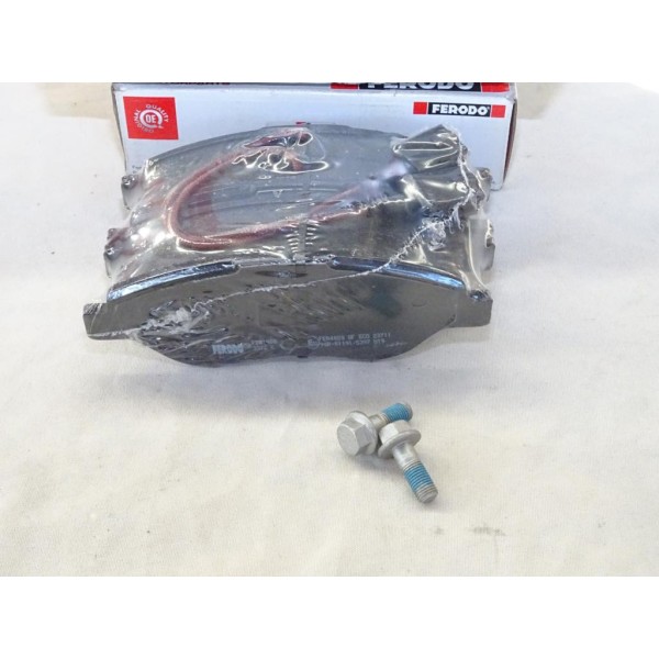 Jeu 4 plaquettes de frein avant montage bendix Ferodo FDB1468 pour alfa romeo mito fiat stilo bravo 2 II lancia delta 3 III lybr