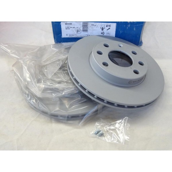 Jeu 2 disques de frein avant ventilé 236mm diametre Bosch 0986478192 BD154 pour opel kadett D E corsa A B manta B ascona B C ast