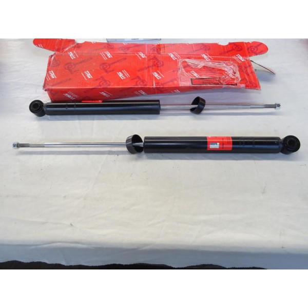 Jeu 2 amortisseurs de suspension arriere TRW JGT604T pour opel agila B suzuki swift 3 III splash 