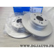 Jeu 2 disques de frein arriere plein 300mm de diametre Delphi BG4153C pour mercedes classe C E W204 A207 C207