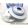 Jeu 2 disques de frein arriere ventilé 320mm diametre Bosch BD995 0986479056 pour BMW serie 5 6 E60 E61 E63 E64