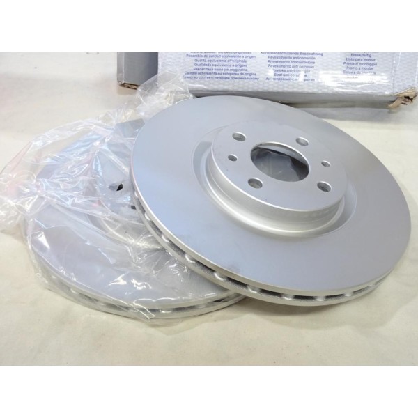 Lot 2 disques de frein avant ventilé 284mm diametre Norauto ND7947 pour alfa romeo 145 146 155 fiat coupé multipla punto 2 II FL
