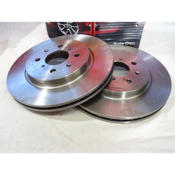 Jeu 2 disques de frein avant ventilé 272mm diametre Mintex MDC2713 pour suzuki swift 4 IV 