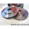 Jeu 2 disques de frein avant ventilé 272mm diametre Mintex MDC2713 pour suzuki swift 4 IV
