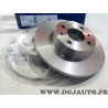 Jeu 2 disques de frein arriere plein 251mm diametre Bosch BD190 0986478238 pour alfa romeo 164 fiat croma 1 stilo lancia thema