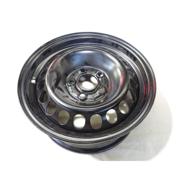 Jante tole acier 6.5x15 ET37 5x112 15" 15 pouces (petit plat) Alcar 9005* pour audi 80 90 100 200 A4 A6 mercedes 190 W201 classe