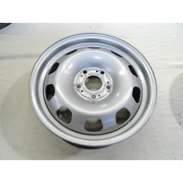 Jante tole acier 6.5x16 ET50 5x114.3 16" 16 pouces (petit plat visible photo) MWD MWD16145* pour dacia duster partir de 2010 