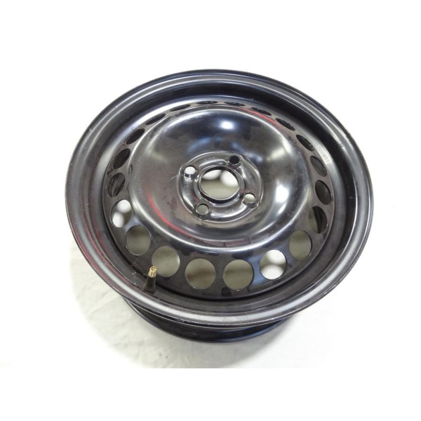 Jante tole acier 6x15 ET39 4x100 15" 15 pouces MWD MWD15193 pour opel adam corsa D E 