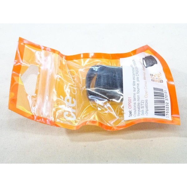 Coque clé télécommande 2 boutons (lame à tailler non incluse) Clé auto OP001 pour opel corsa C meriva A astra vectra 