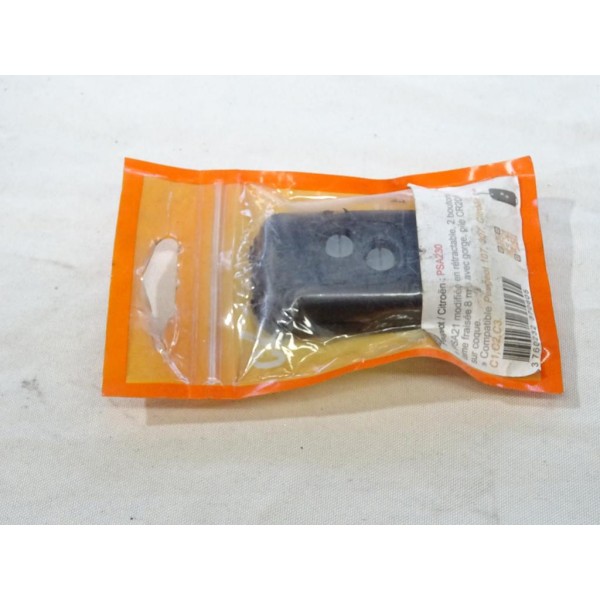 Clé vierge lame à tailler télécommande 2 boutons Cle auto PSA230 pour peugeot 407 1007 partner 