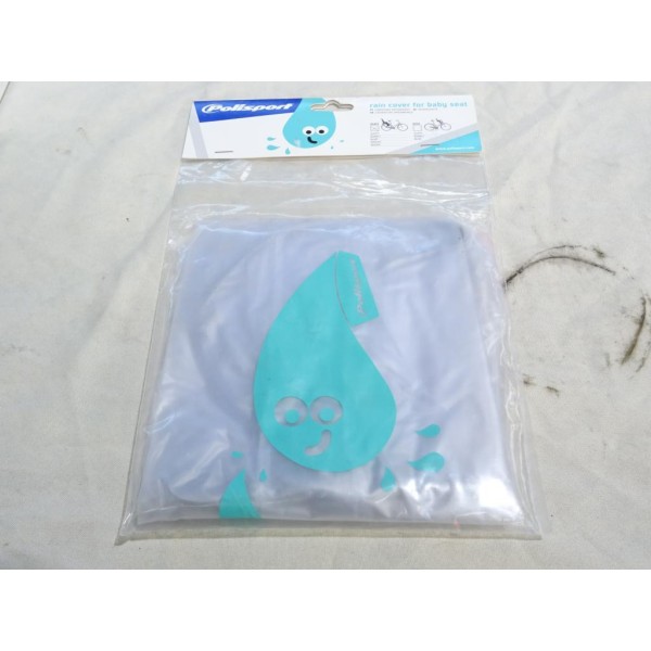 Housse protection siege arriere enfant velo Polisport PAL0186 