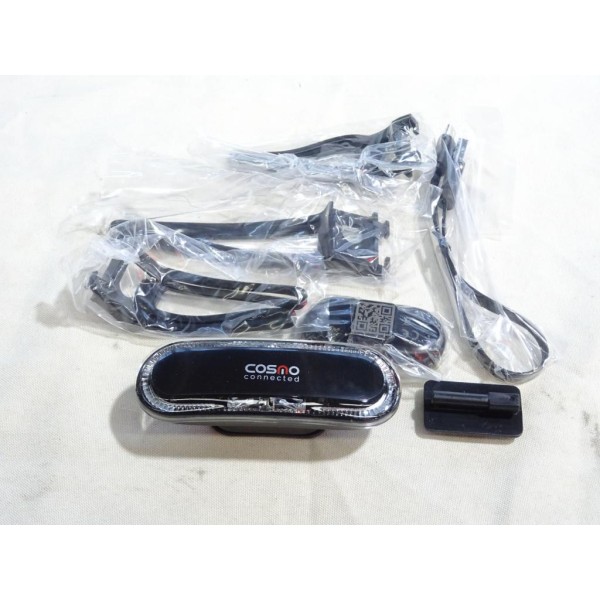 Feu lumiere arriere connecté noir Cosmo 3701169500093 pour velo bicyclette 