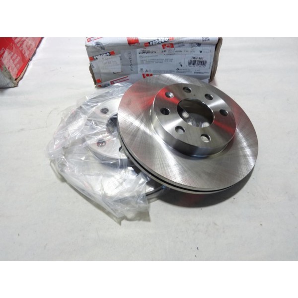 Jeu 2 disques de frein avant ventilé 236mm diametre Ferodo DDF151 pour opel kadett D E corsa A B manta B ascona B C astra F vect