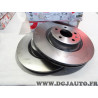Jeu 2 disques de frein avant ventilé 338mm diametre Brembo 09.D059.11 pour audi A4 A5 A6 A7 Q5