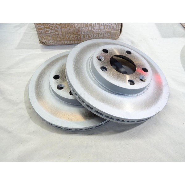 Jeu 2 disques de frein avant ventilé 269mm diametre Renault 09.B463.11 402066300R pour renault megane 4 IV dacia duster 