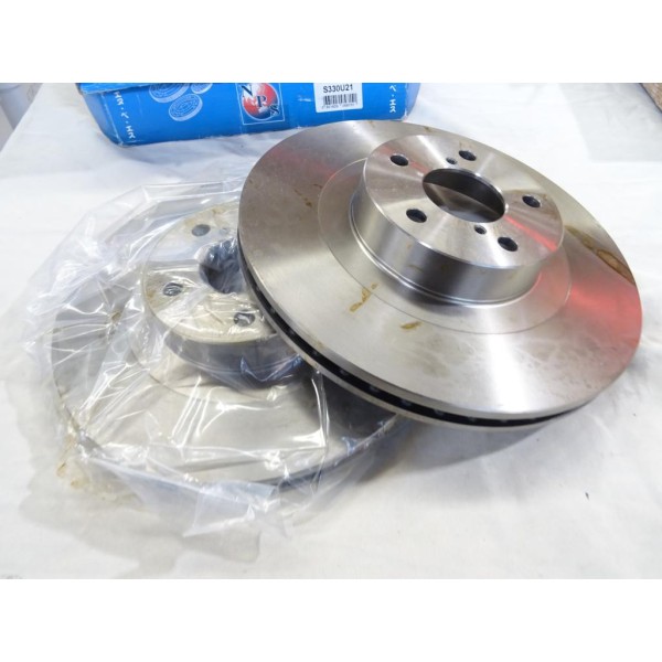 Jeu 2 disques de frein avant ventilé 294mm diametre NPS S330U21 pour subaru impreza forester legacy outback XV BRZ toyota GT86 