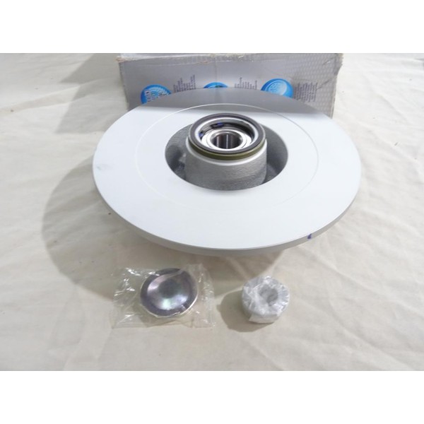 1 Disque de frein arriere plein 300mm diametre avec roulement de roue Norauto NDL0016 pour renault laguna 2 II 