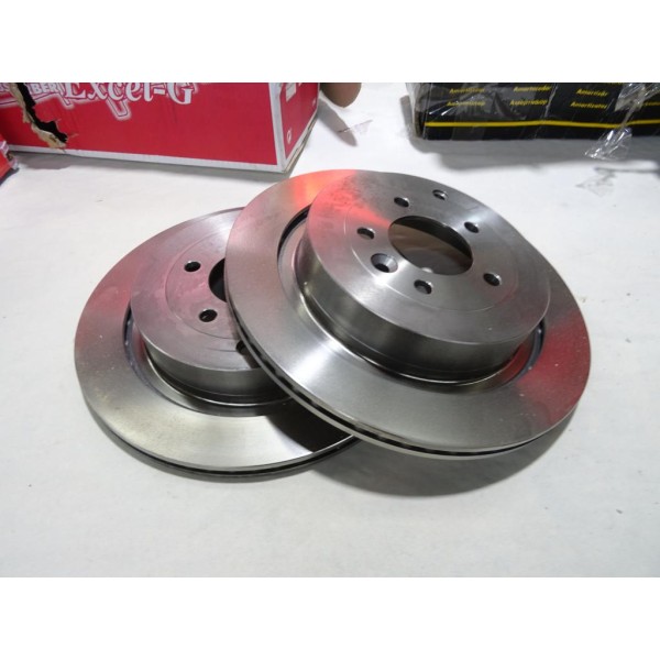 Jeu 2 disques de frein arriere ventilé 350mm diamètre Brembo 09.8876.30 pour land rover discovery L319 range rover sport L320 