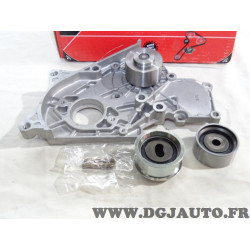 Jeu galets tendeur + enrouleur + pompe à eau (courroie de distribution non incluse) Gates KP15057XS pour toyota corolla E70 E80 