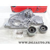 Jeu galets tendeur + enrouleur + pompe à eau (courroie de distribution non incluse) Gates KP15057XS pour toyota corolla E70 E80 