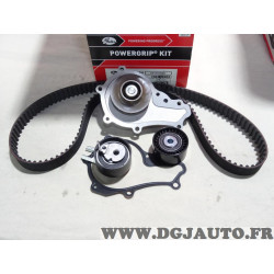 Kit distribution galet tendeur + enrouleur + courroie + pompe à eau Gates KP15589XS pour citroen C3 suzuki liana 1.4HDI 1.4DDIS 