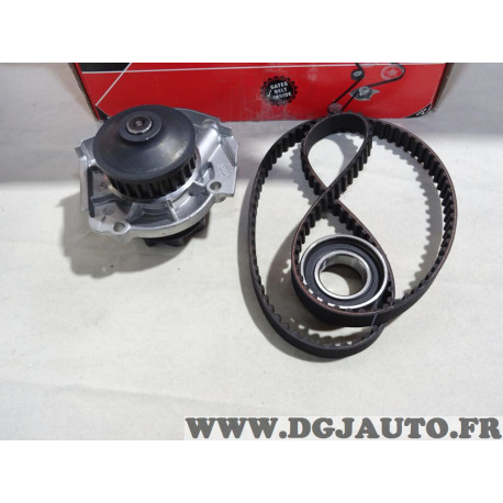 Kit distribution galet tendeur + courroie + pompe à eau Gates KP15544XS pour fiat cinquecento panda 1 2 I II punto 1 uno palio s