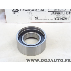 Galet tendeur (courroie de distribution non incluse) Gates K015062 pour citroen CX C25 peugeot J5 2.5D 2.5TD 2.5 D TD diesel 