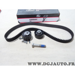 Kit distribution galet tendeur + enrouleur + courroie Gates K015606XS pour citroen C4 C5 C8 jumpy 2 II fiat ulysse 2 II scudo 2 