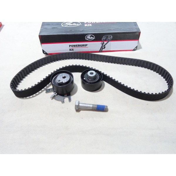 Kit distribution galet tendeur + enrouleur + courroie Gates K015606XS pour citroen C4 C5 C8 jumpy 2 II fiat ulysse 2 II scudo 2 