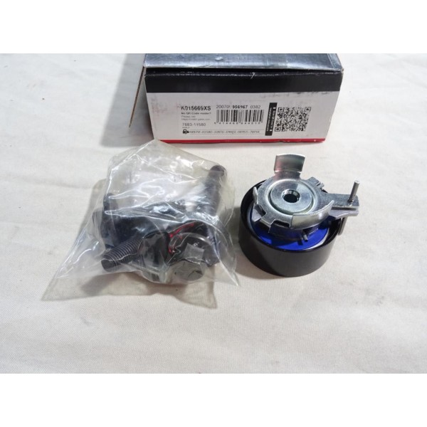 Galet tendeur courroie de distribution (non incluse) Gates K015669XS pour ford fiesta 5 6 V VI mondeo 4 IV focus 2 3 II III C-ma