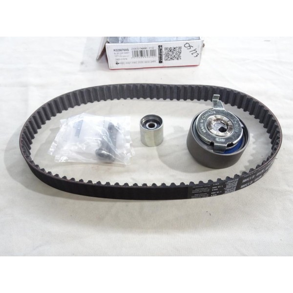 Kit distribution galet tendeur + enrouleur + courroie Gates K025676XS pour audi A4 A5 Q5 Q7 porsche cayenne volkswagen phaeton t