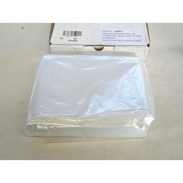 Lot 10 sacs filtrants protection advance Nilfisk 30082 pour aspirateur 