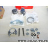 Kit colliers serrage silent bloc vis montage tuyau silencieux echappement Bosal 259868 pour peugeot 205 1.1 1.4 essence