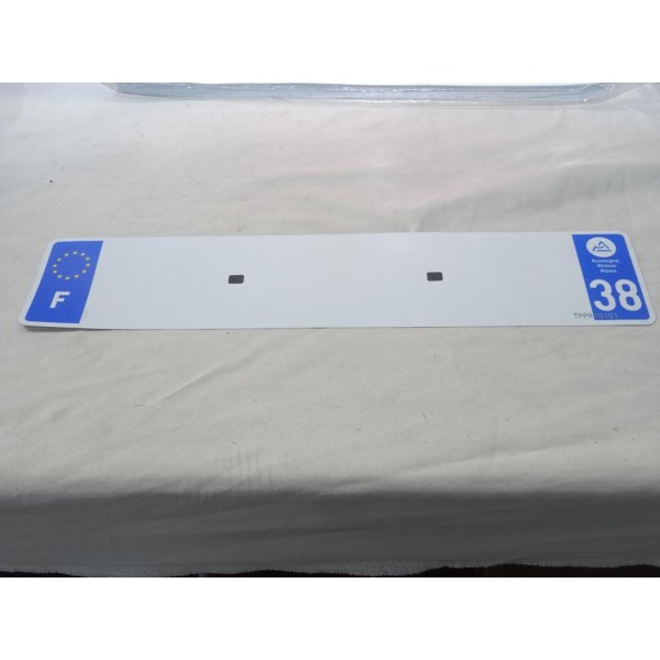 Lot 59 papiers feuille plaque immatriculation département 38 