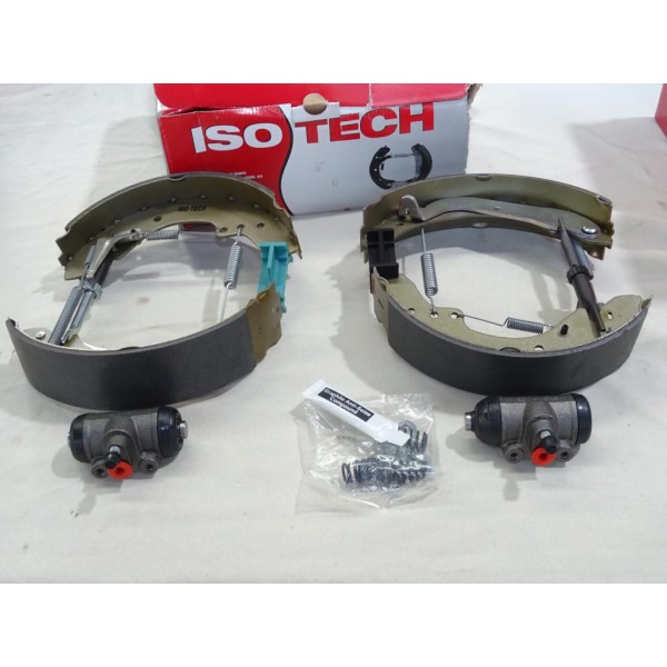 Kit frein arriere prémonté 254x57mm montage girling Isotech IKP166 pour renault master 1 trafic 1 